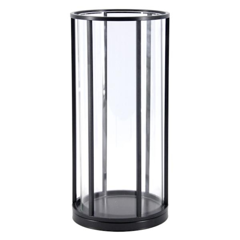Crosby St. Black Metal Lantern, Large