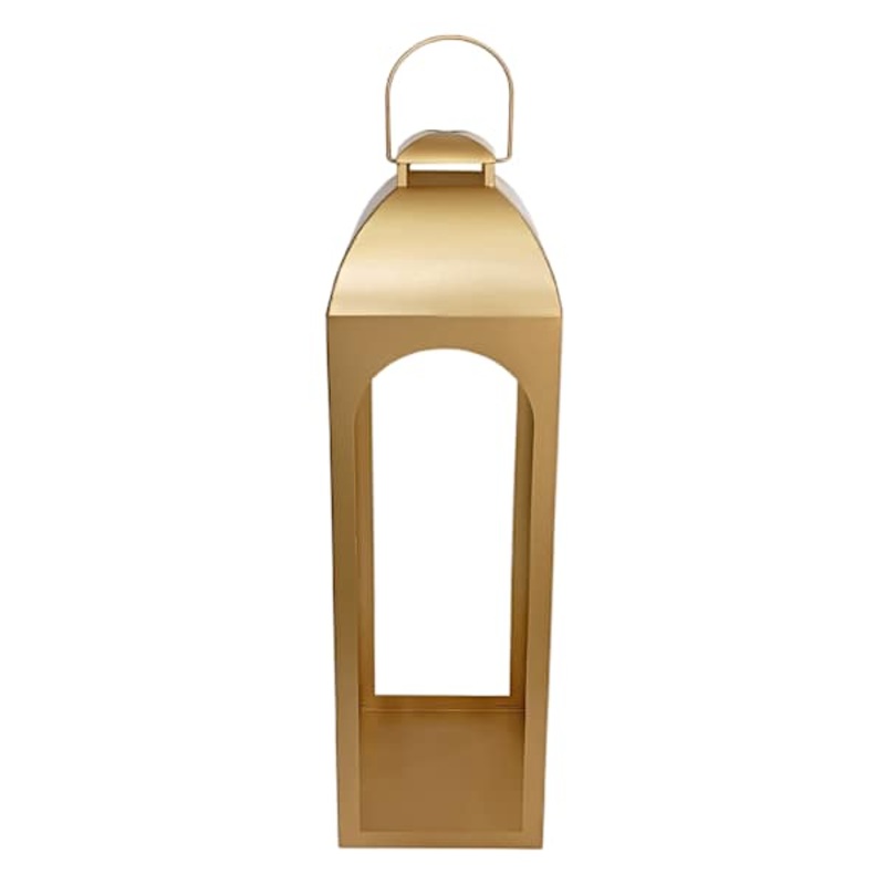 Gold Metal Lantern, 36″