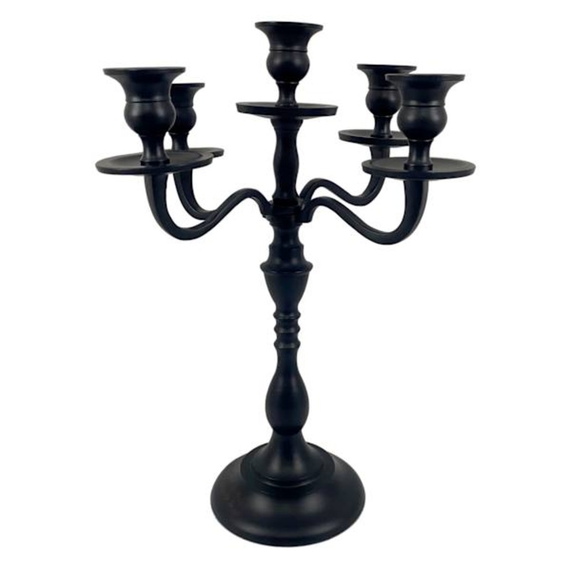 Black Candleabra, 14″