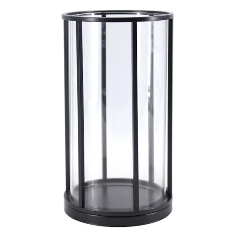 Black Metal Lantern, Medium