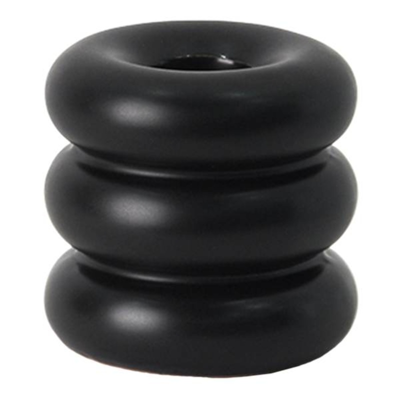 Black Taper Candle Holder, 3″