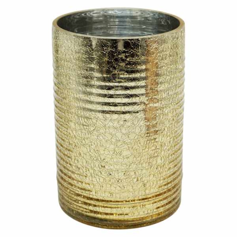 Champagne Pillar Candle Holder, 7″