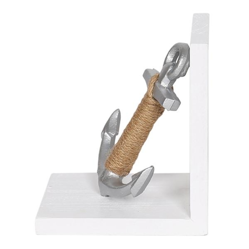 1-Piece Anchor Bookend, 6″