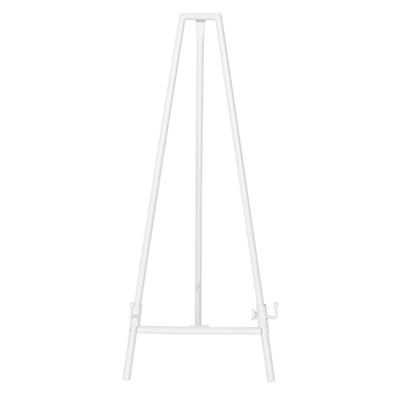 White Metal Easel, 27.5″
