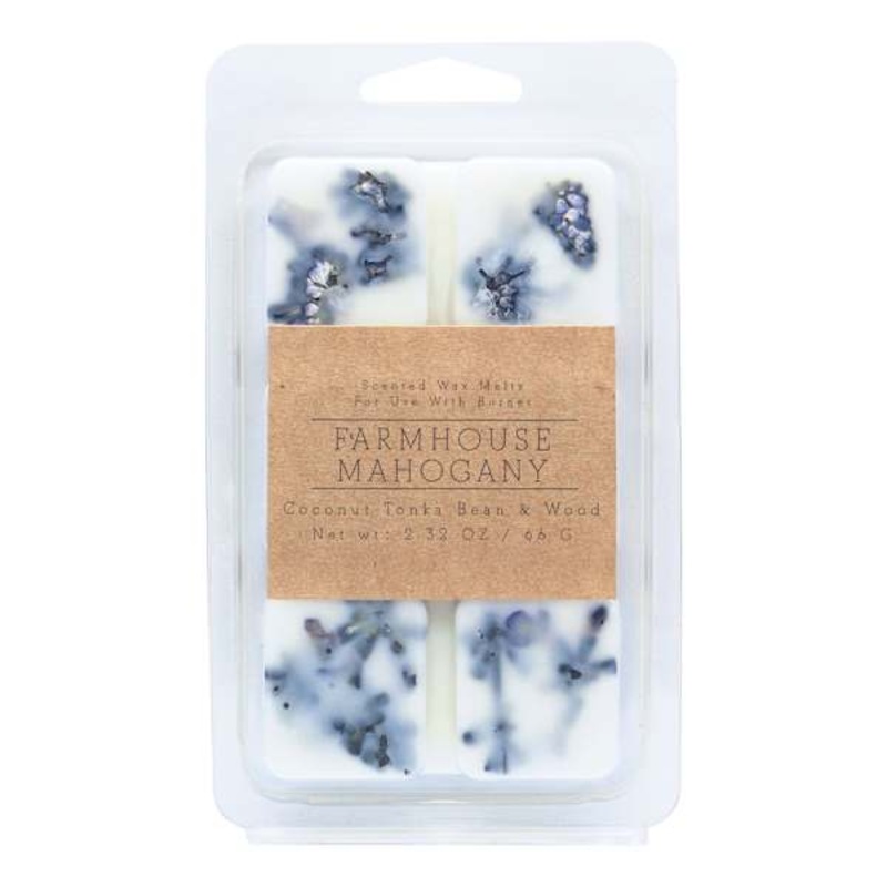 Farmhouse Mahogany Scented Wax Melts, 2.32oz