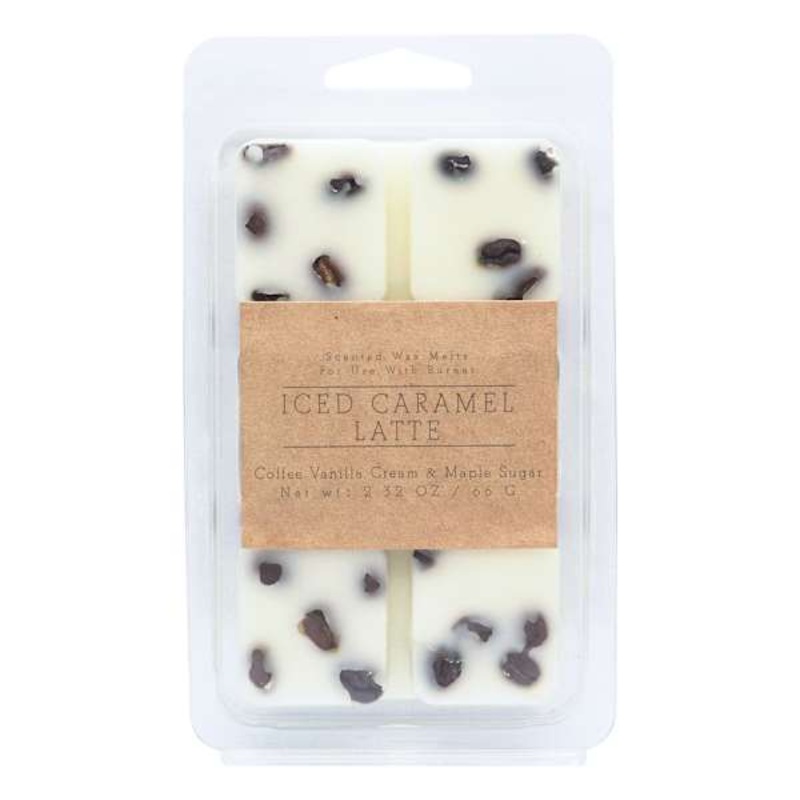 Iced Caramel Latte Scented Wax Melts, 2.32oz
