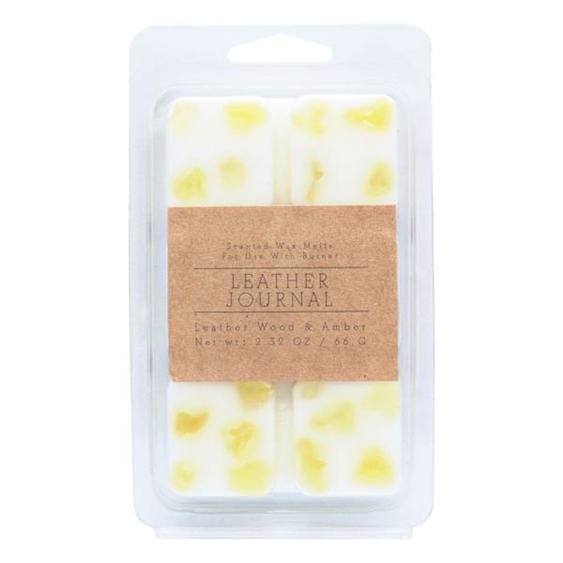 Leather Journal Scented Wax Melts, 2.32oz
