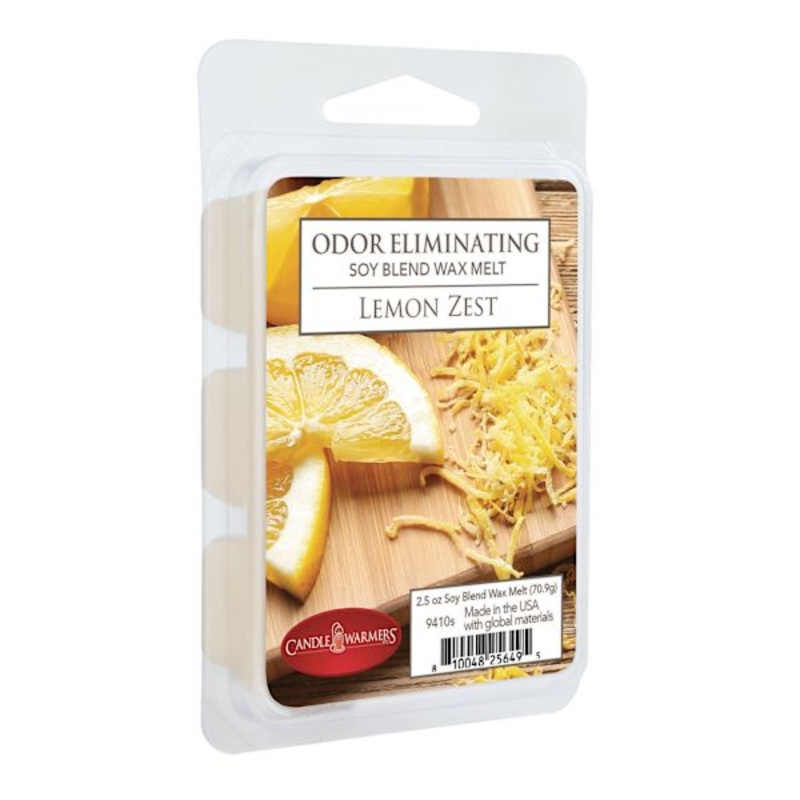 Lemon Zest Scented Odor Eliminating Wax Melts, 2.5oz
