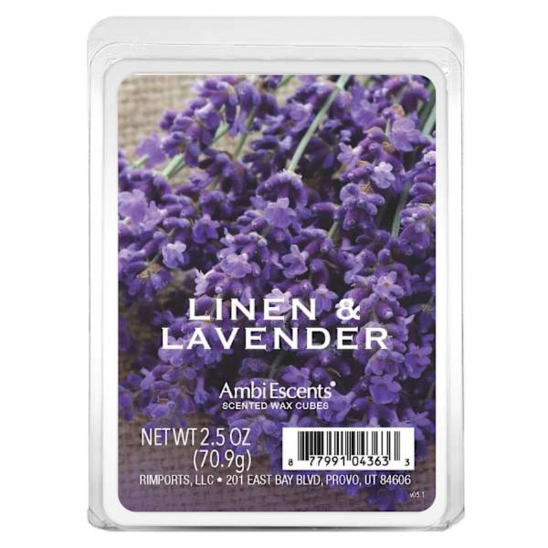 Linen & Lavender Scented Wax Melts, 2.5oz