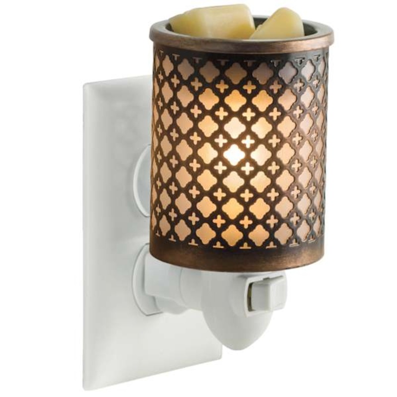 Moroccan Metal Plug-In Fragrance Wax Warmer