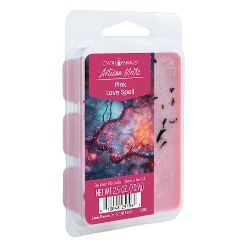 Pink Love Spell Scented Artisan Wax Melts, 2.5oz