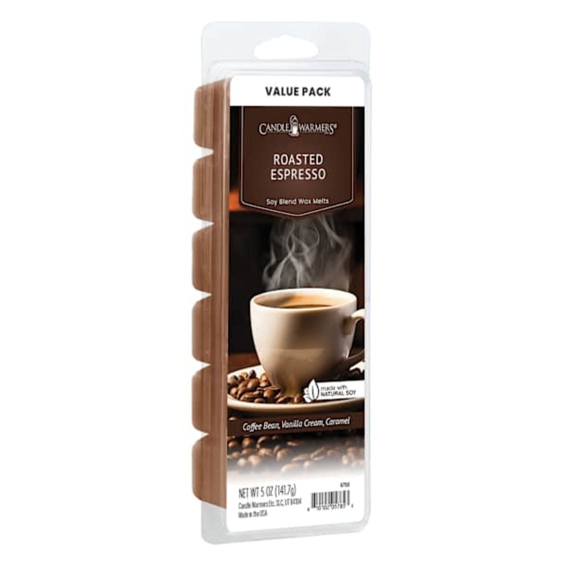 Roasted Espresso Scented Wax Melts,  5oz