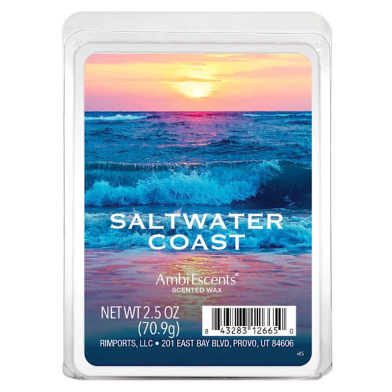 Saltwater Coast Scented Wax Melts, 2.5oz