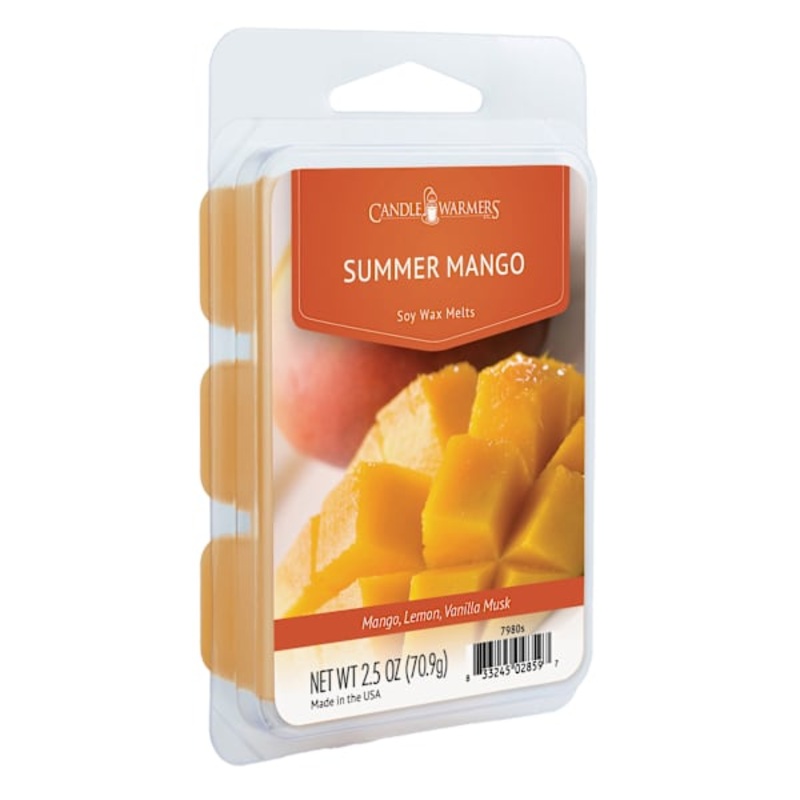 Summer Mango Scented Wax Melts, 2.5oz