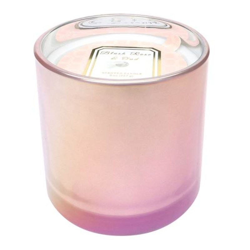Blush Rose & Oud Scented Jar Candle, 8oz