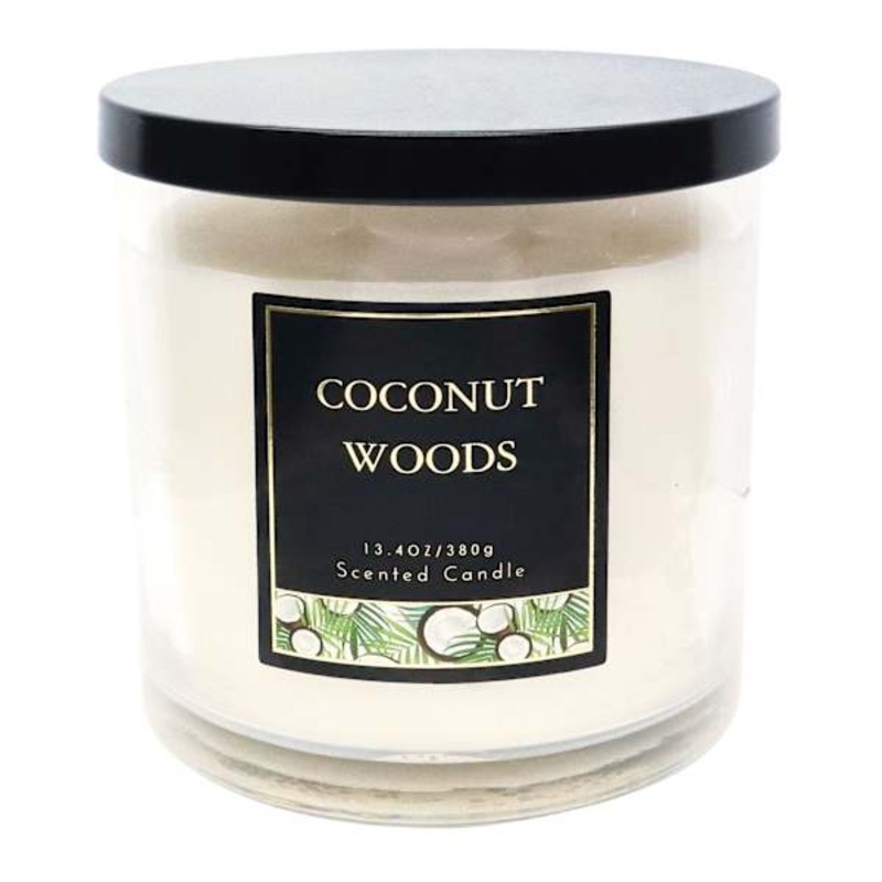 Coconut Woods Scented Jar Candles, 13.4oz