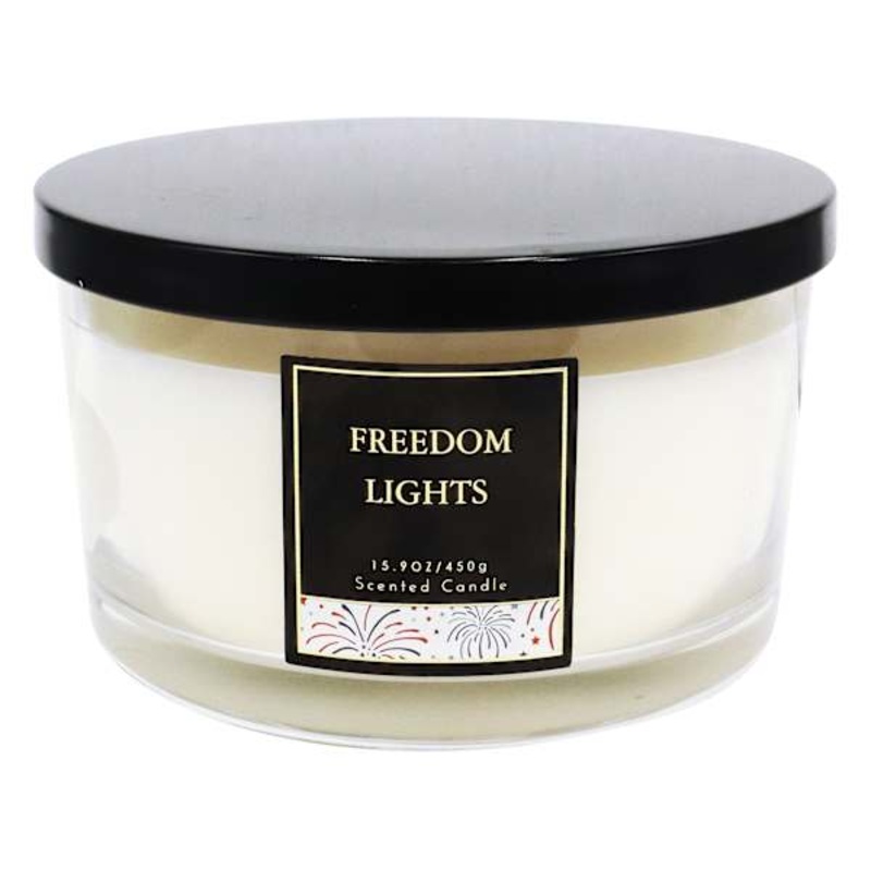 Freedom Lights Scented Jar Candle, 15.9oz