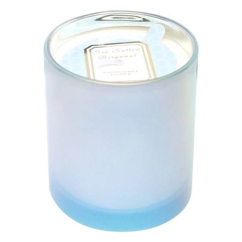 Sea Salted Bergamot Scented Jar Candle, 8oz