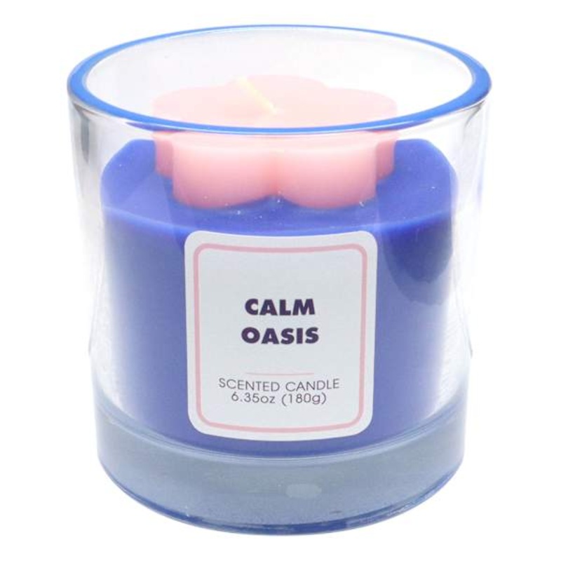 Calm Oasis Scented Jar Candle, 6.35oz