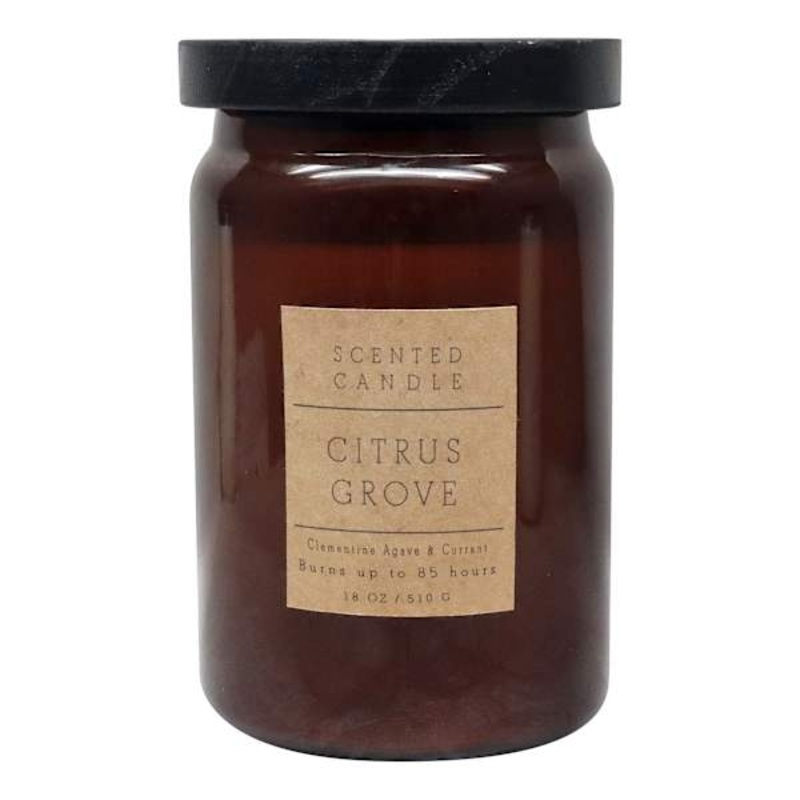 Citrus Grove Scented Jar Candle, 18oz