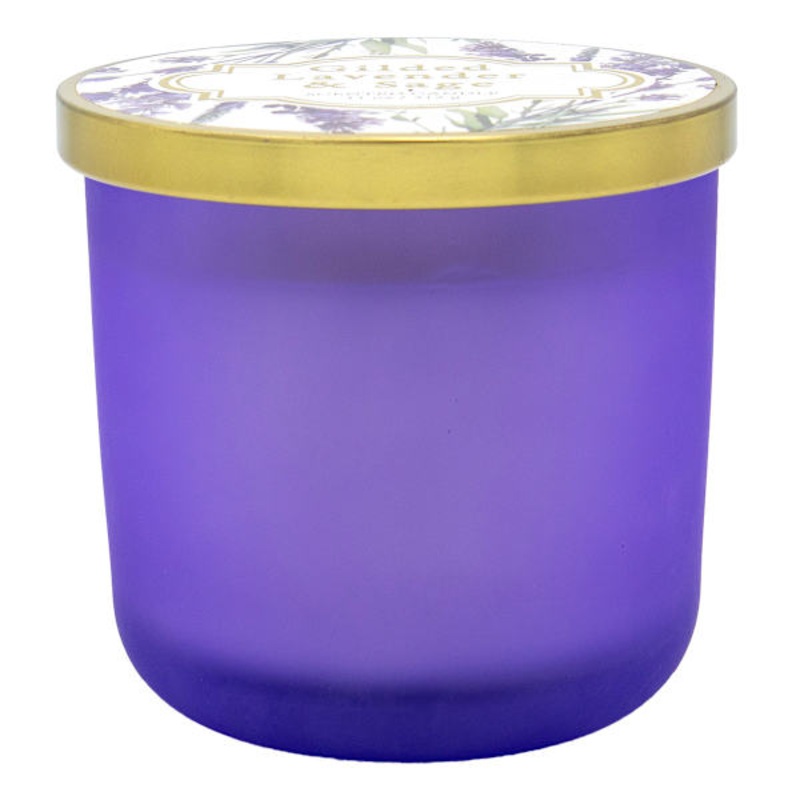 Gilded Lavender Sage Candle, 11oz
