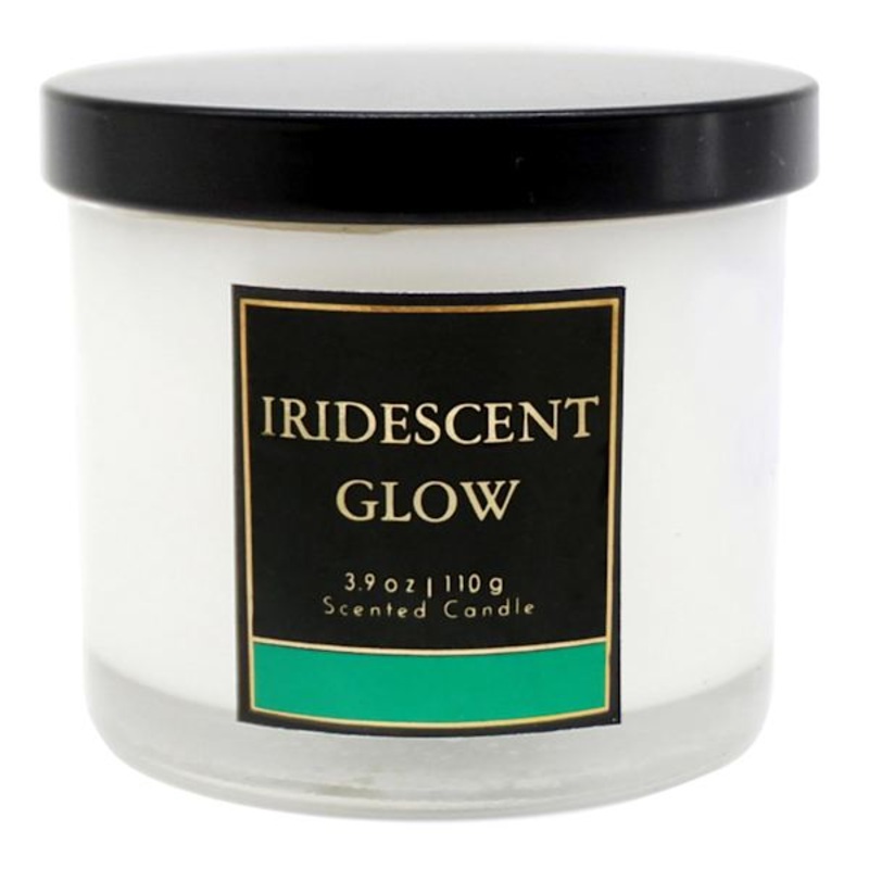Iridescent Glow Scented Jar Candle, 3.9oz
