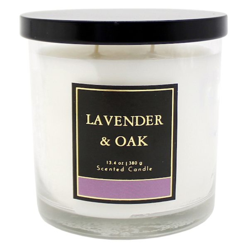 Lavender & Oak Scented Jar Candle, 13.4oz