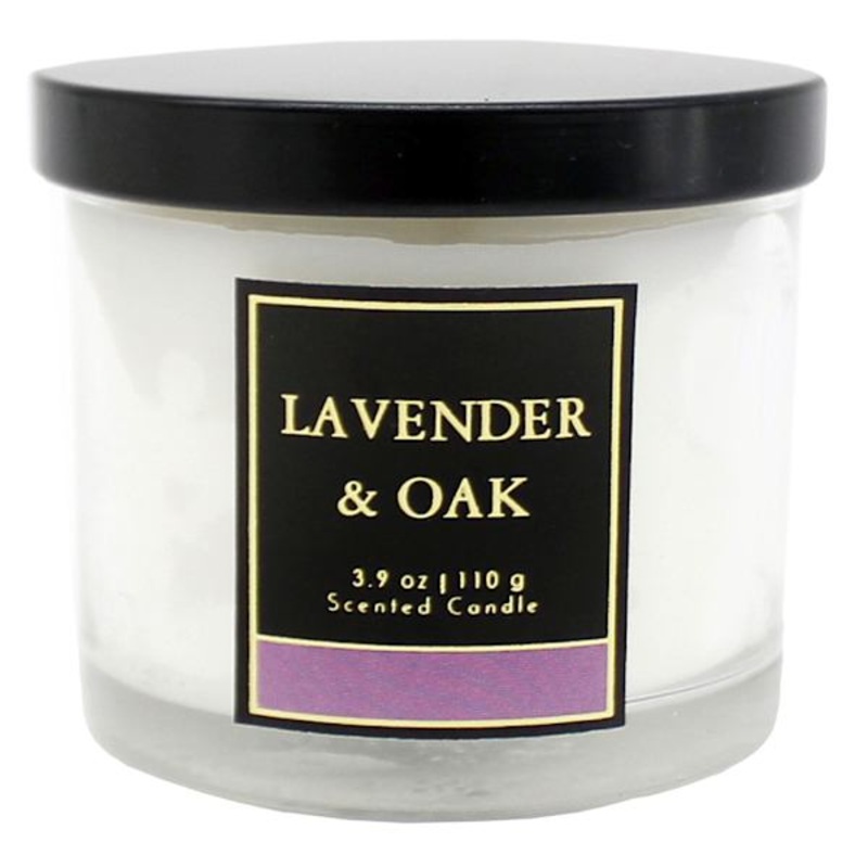 Lavender & Oak Scented Jar Candle, 3.9oz