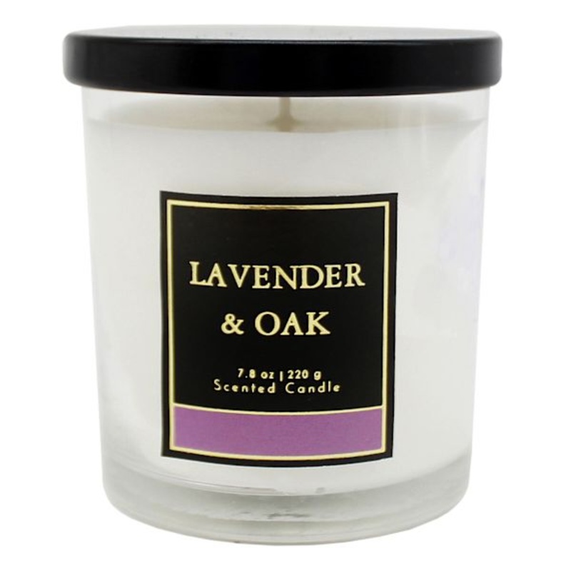 Lavender & Oak Scented Jar Candle, 7.8oz