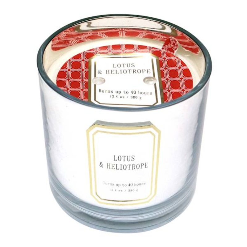 Lotus & Heliotrope Scented Jar Candle, 13.4oz