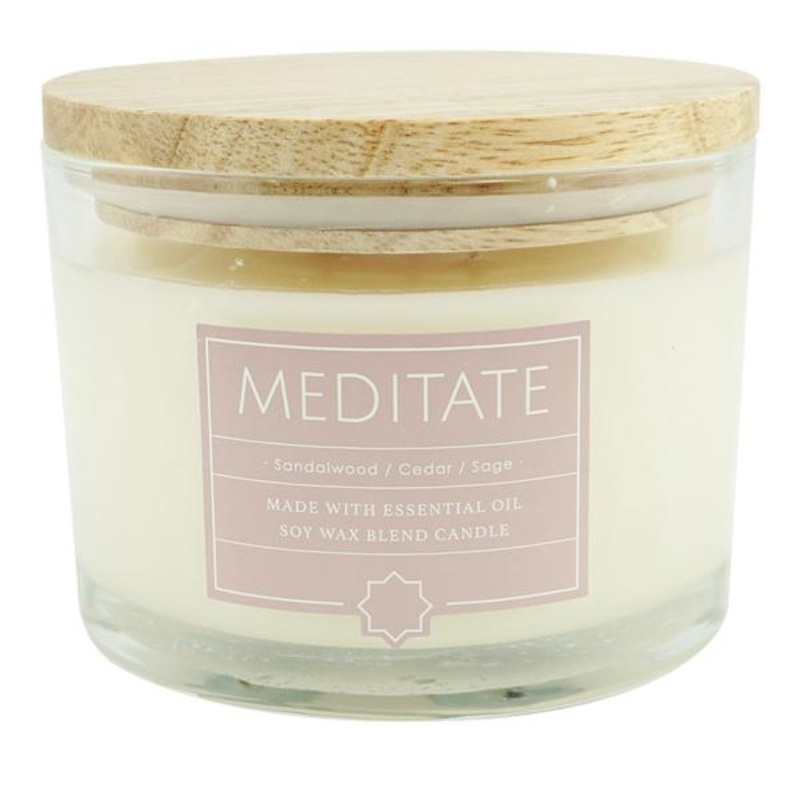 Meditate Scented Jar Candle, 16oz