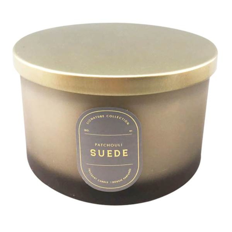 Patchouli Suede Scented Jar Candle, 16oz