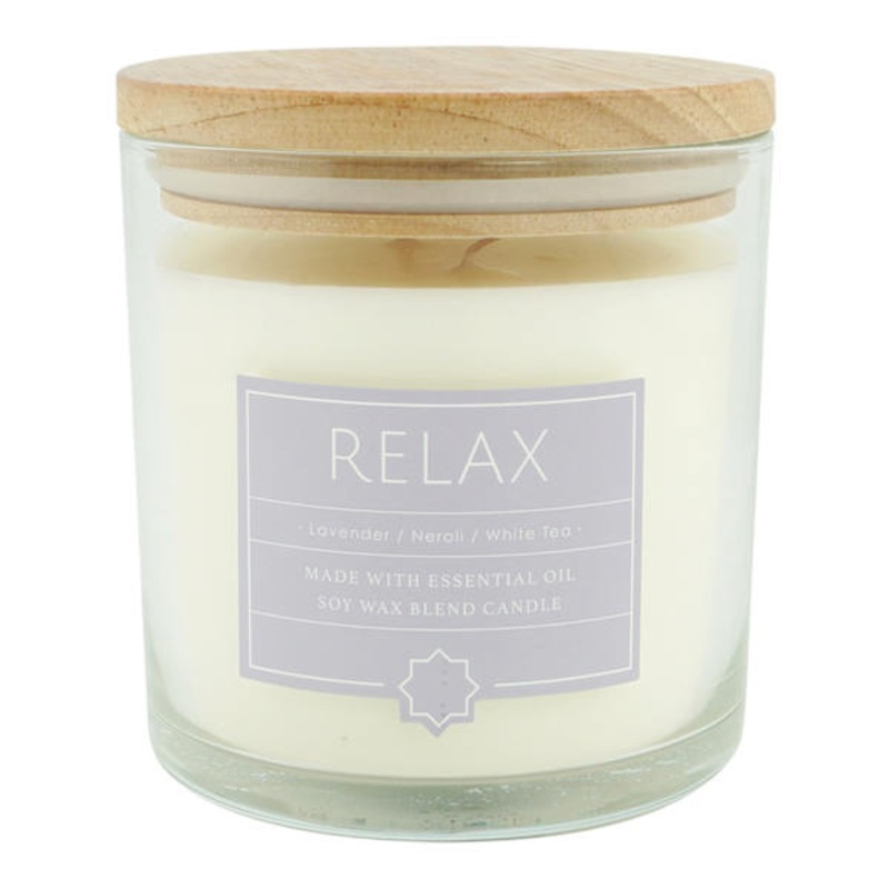 Relax Scented Jar Candle, 13oz
