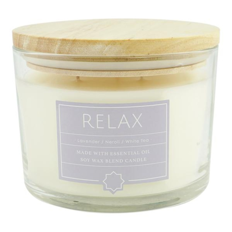 Relax Scented Jar Candle, 16oz