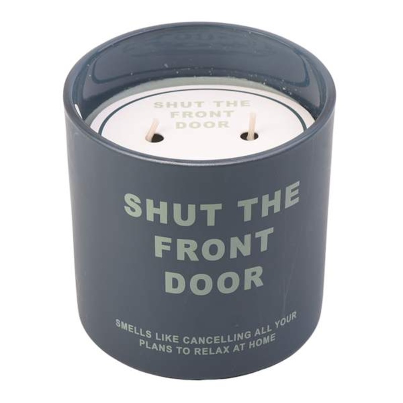 Shut the Front Door Jar Candle, 12oz