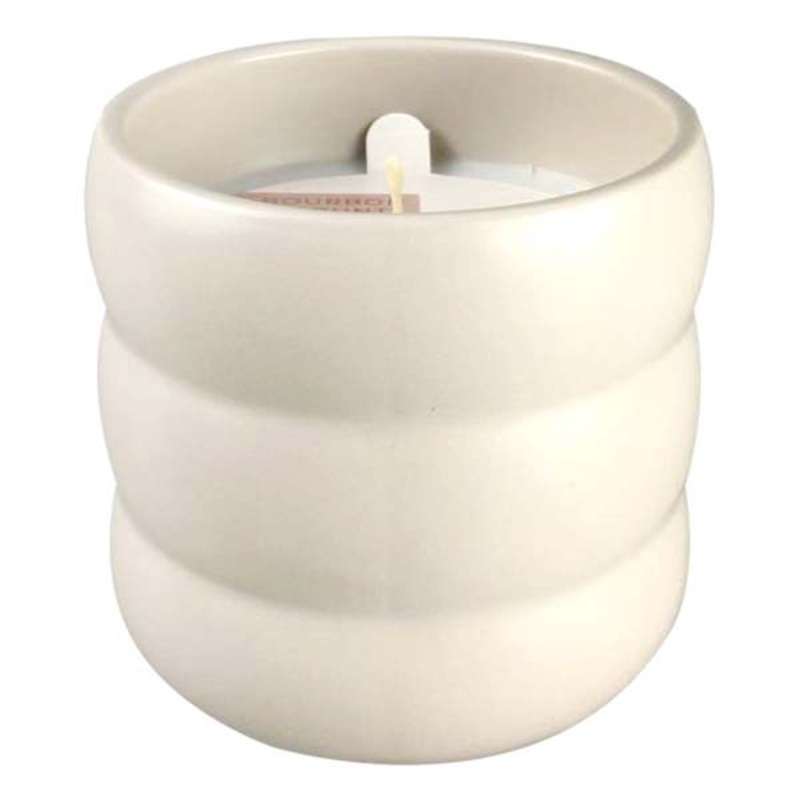 Bourbon County Scented Ceramic Jar Candle, 9oz