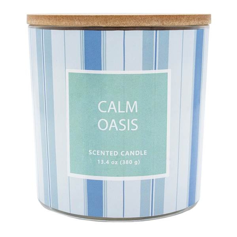 Calm Oasis Scented Jar Candle, 13.4oz