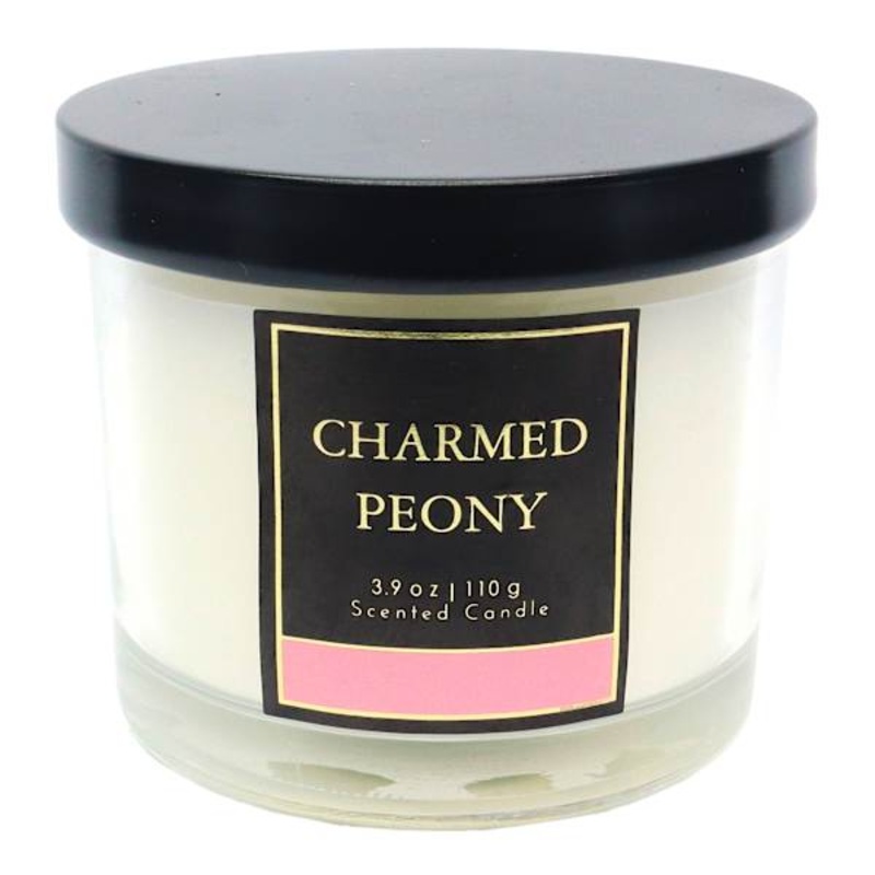 Charmed Peony Scented Jar Candle, 3.9oz