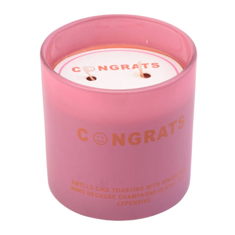 Congrats Scented Jar Candle, 12oz