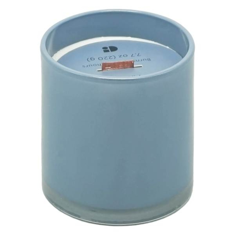 Crosby St. Azzura Amber Scented Wood Wick Jar Candle, 7.7oz