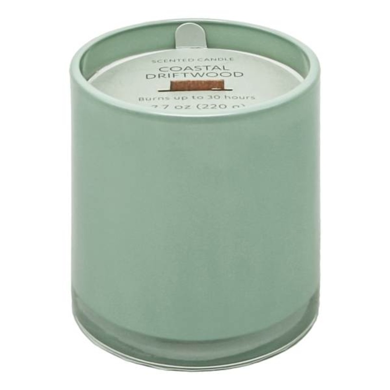Crosby St. Coastal Driftwood Scented Wood Wick Jar Candle, 7.7oz