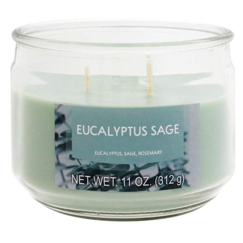 Eucalyptus Sage Scented Jar Candle, 11oz