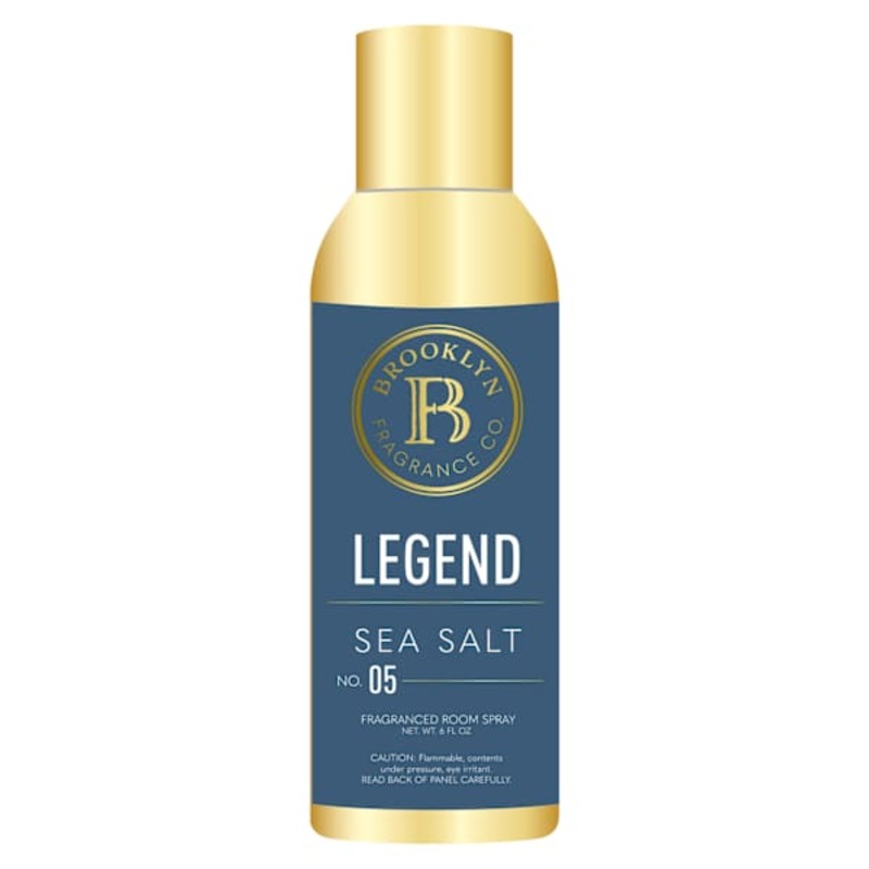 Legend Sea Salt Scented Room Spray, 6oz