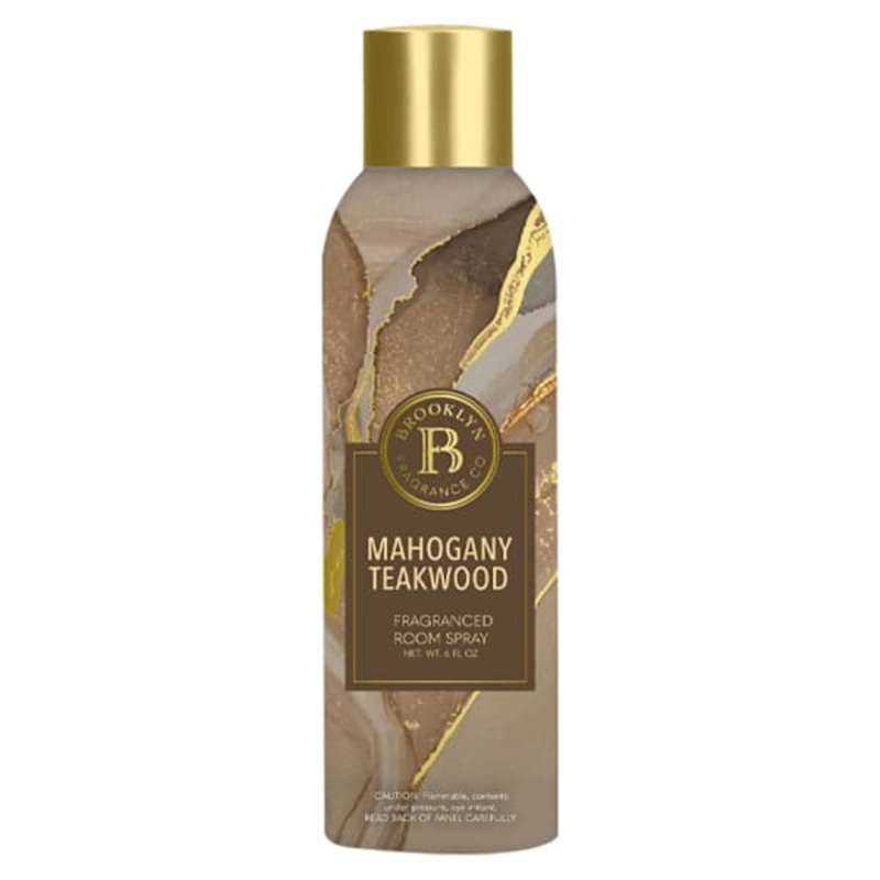 Midnight Teakwood Scented Room Spray, 6oz