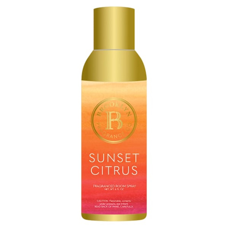 Sunset Citrus Scented Room Spray, 6oz