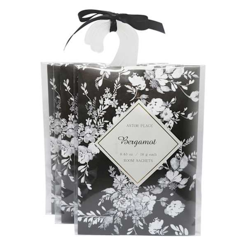 3-Pack Bergamot Scented Sachets
