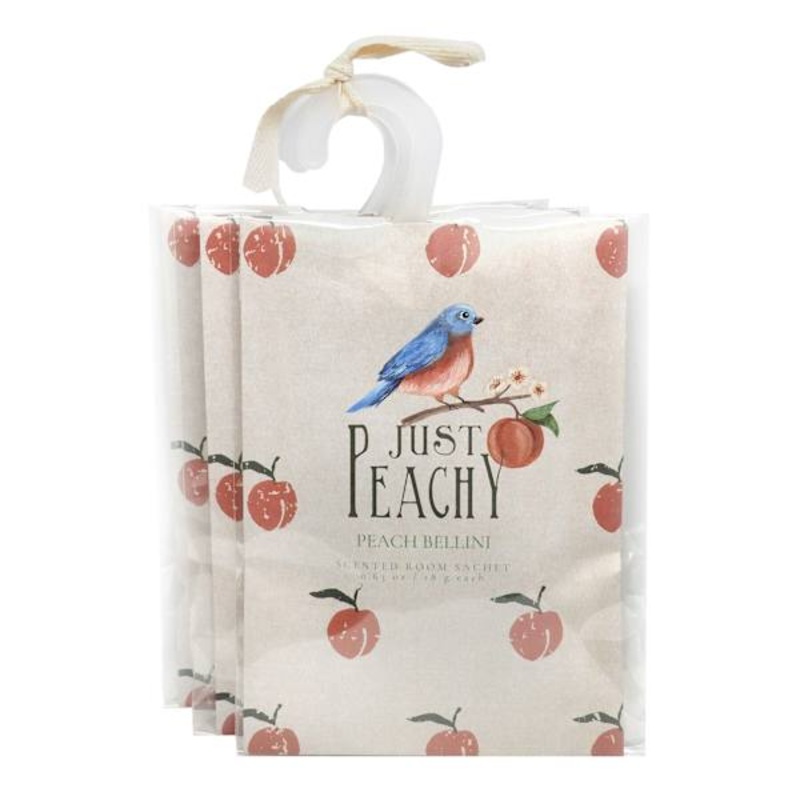 3-Pack Peach Bellini Scented Sachets