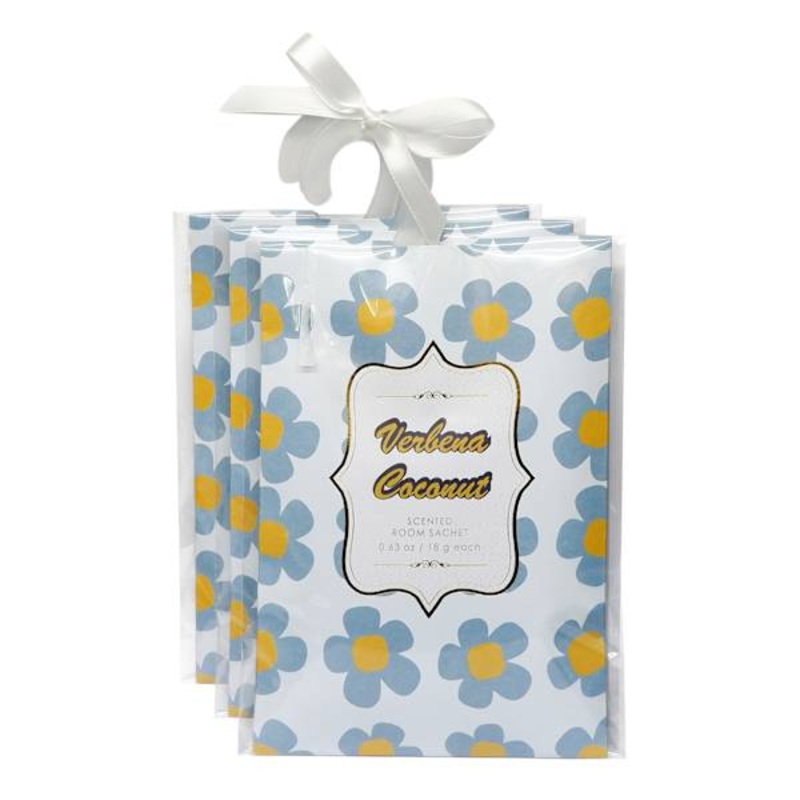 3-Pack Verbena Coconut Scented Sachets