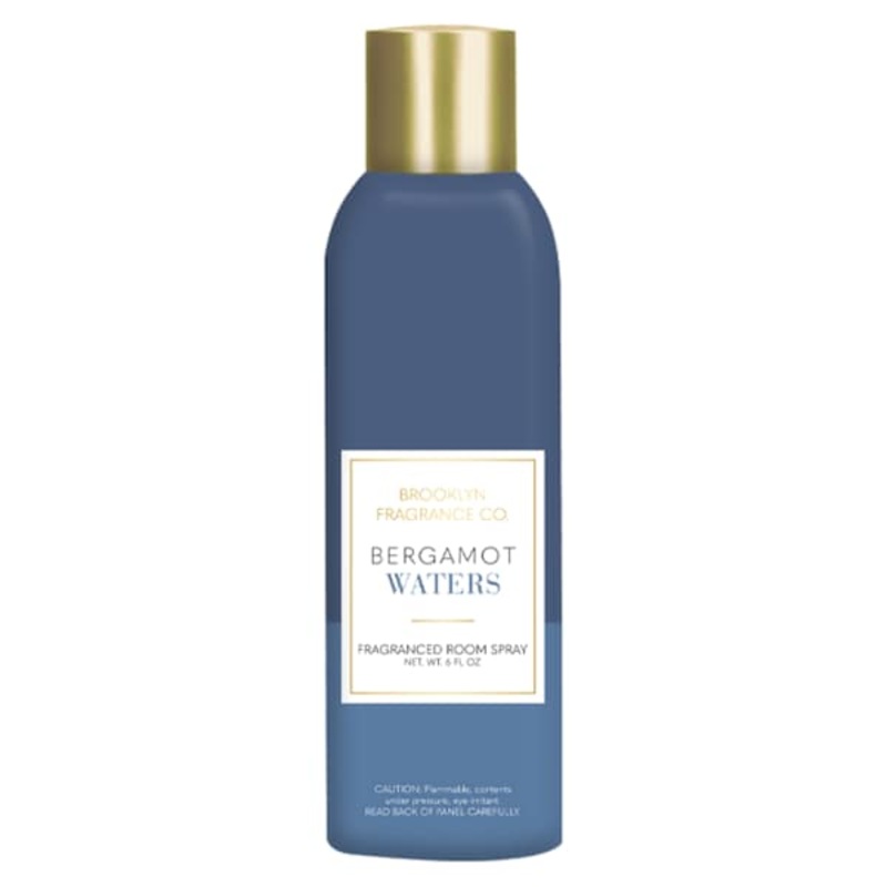Bergamot Waters Scented Room Spray, 6oz