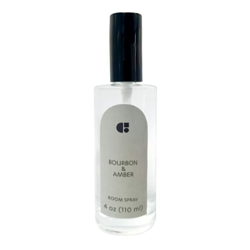 Bourbon & Amber Scented Room Spray, 4oz